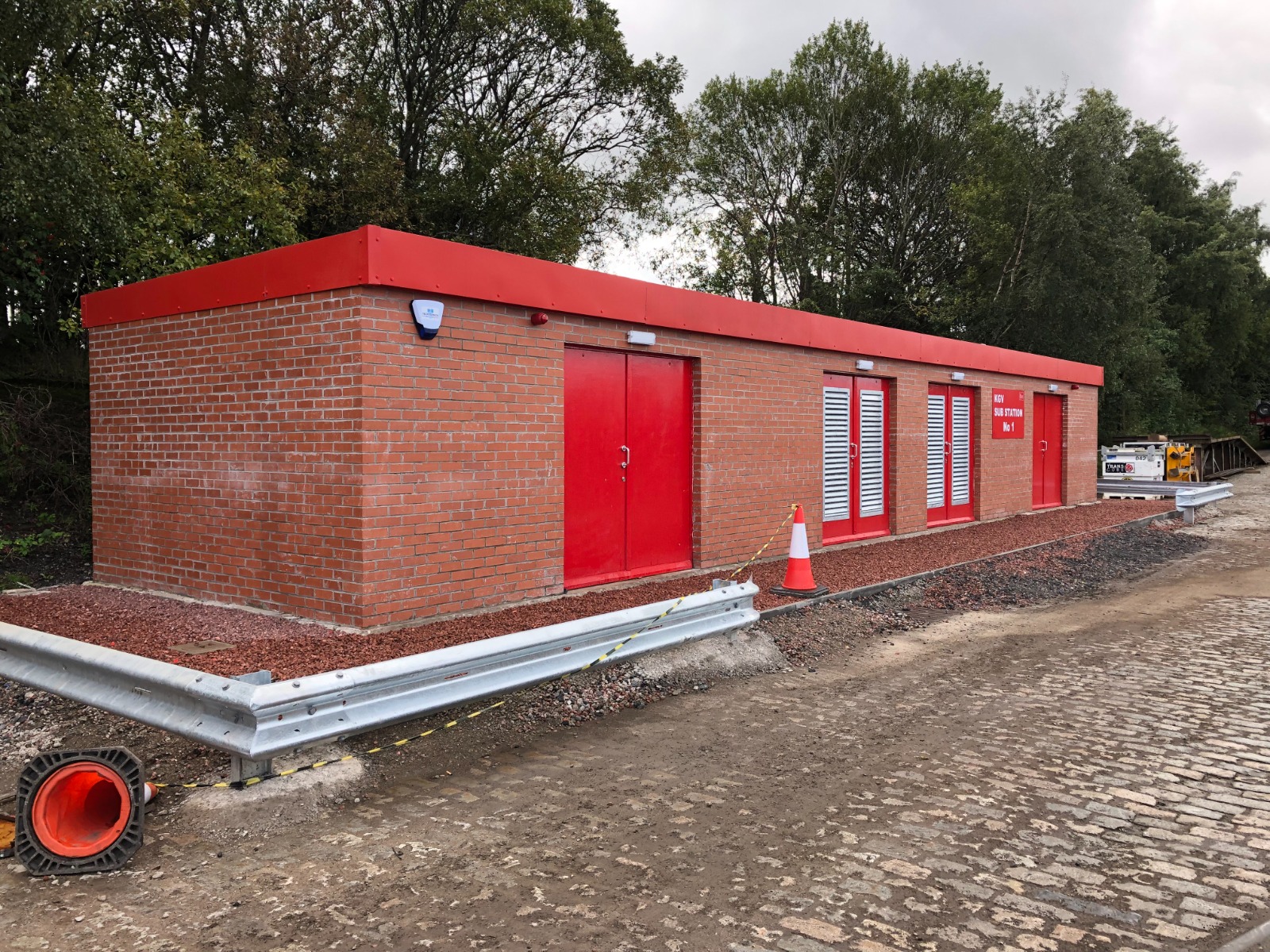 High voltage infrastructure upgrade at KGV Docks in Glasgow