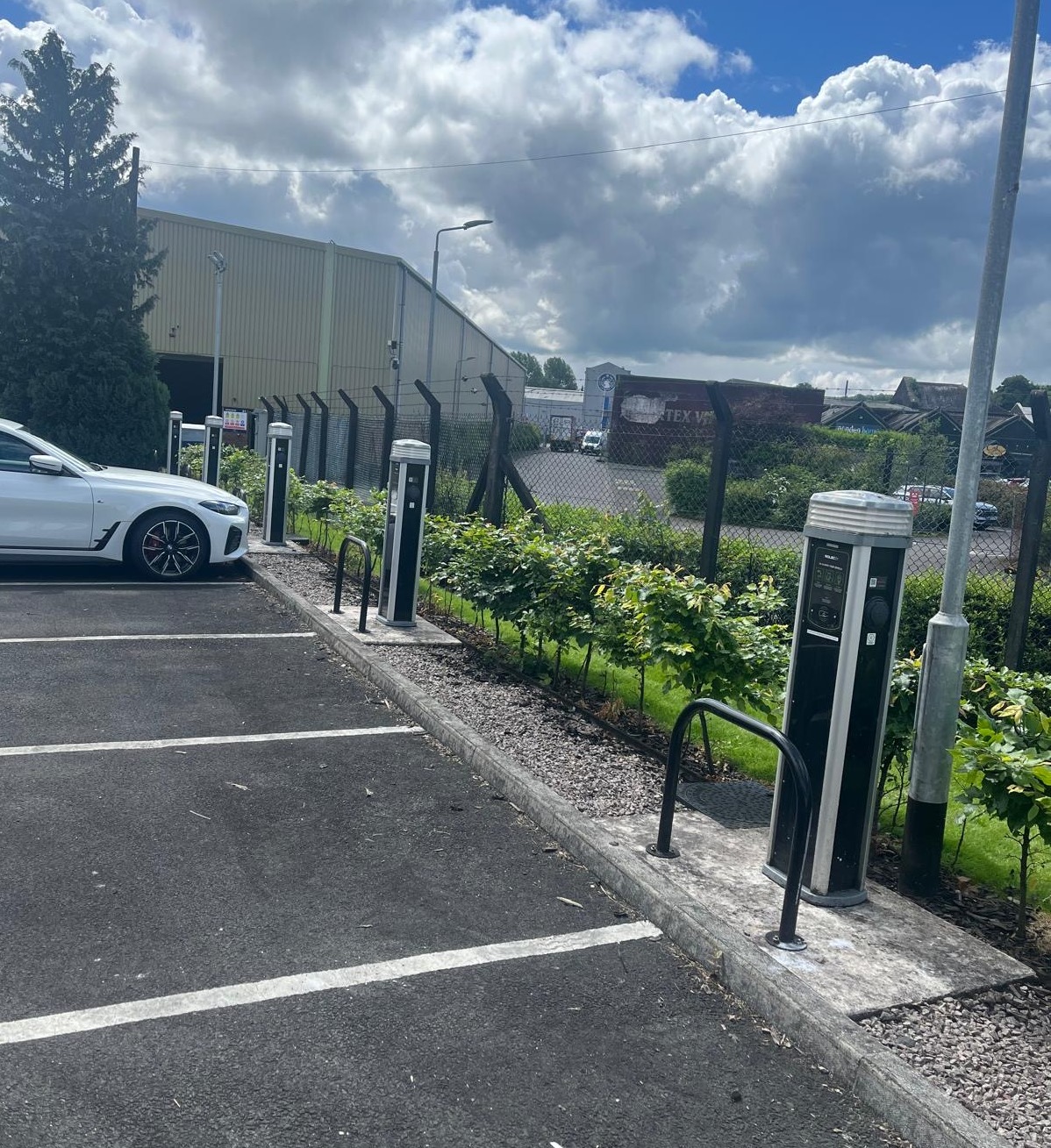 EV charging infrastructure installation in Alexandria Scotland