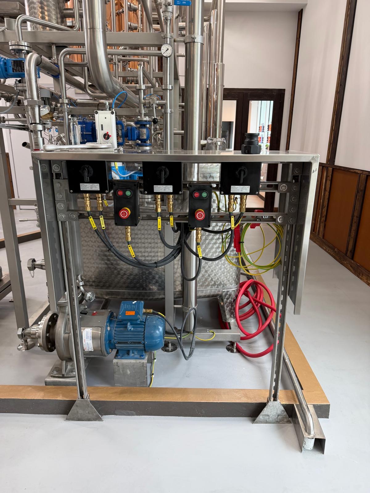 ATEX electrical installation for distillery expansion in Luss